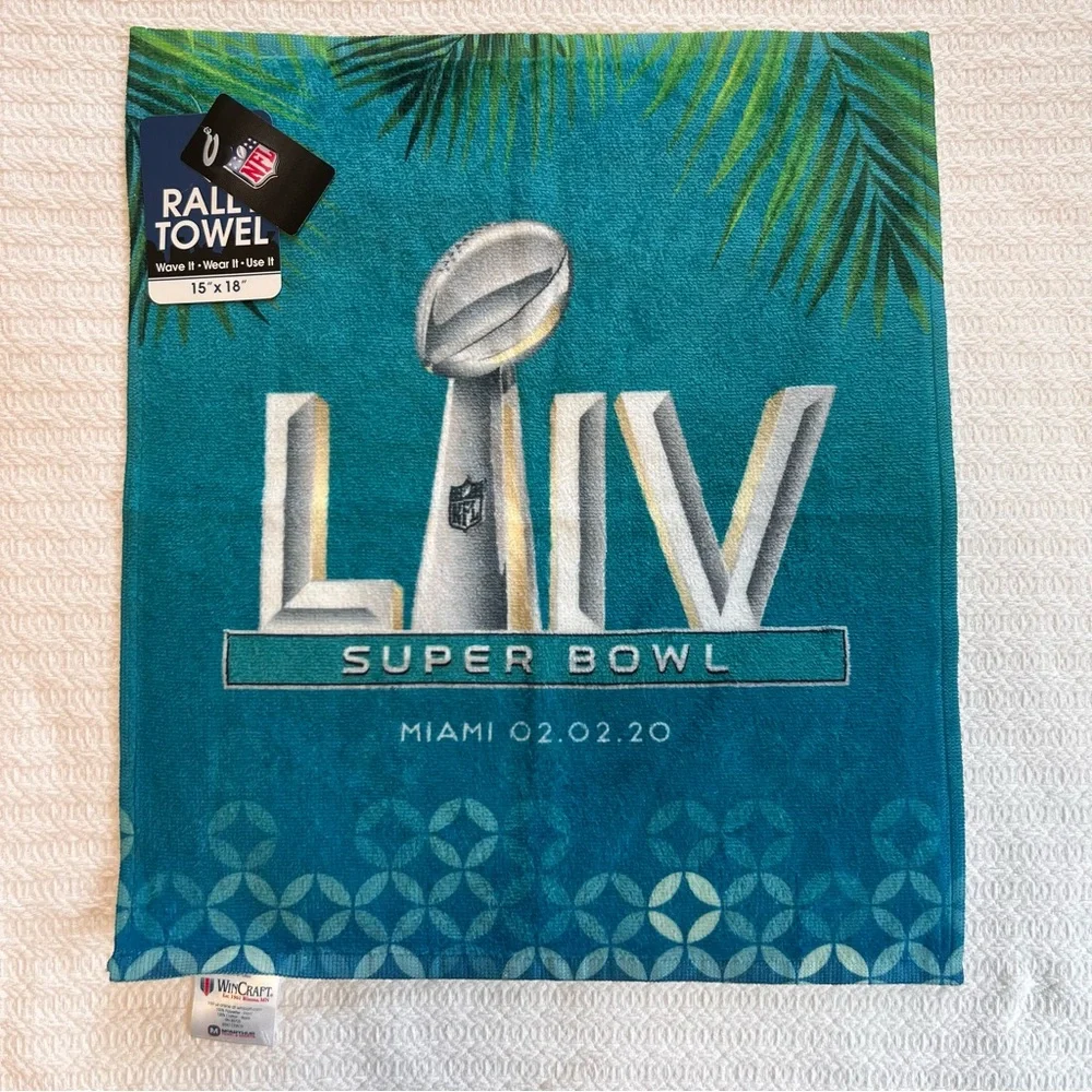 NFL Super Bowl LIV Miami 2020 towel